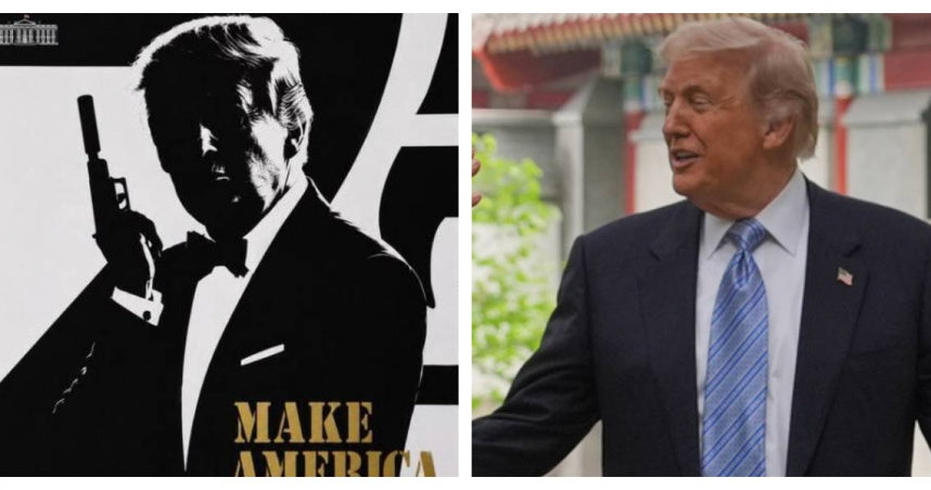 The White House Turned Trump into 007, and the Internet Lost It｜But the Real “Bond Taste” Hides Where You Can’t See 🍸