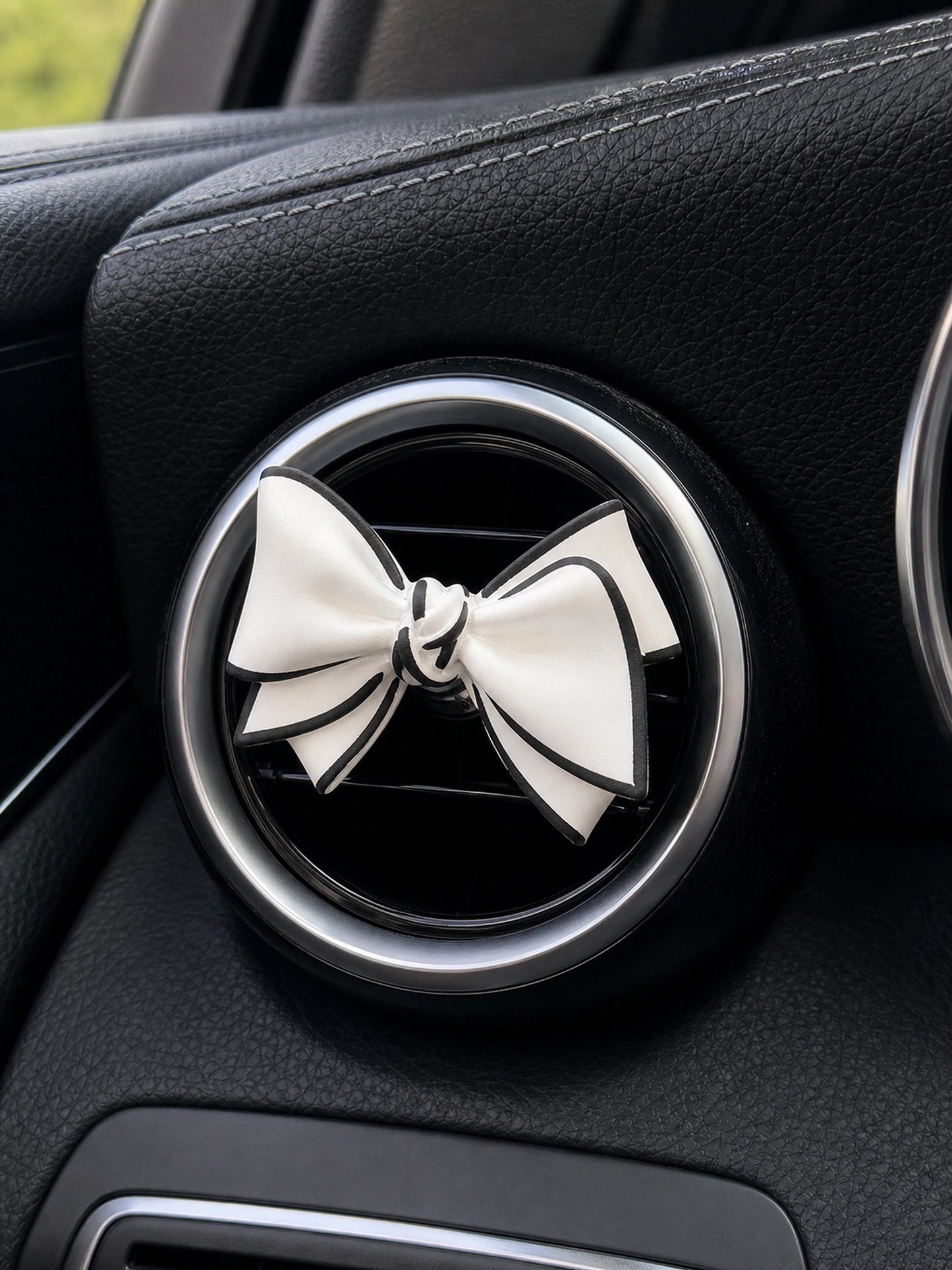 White Ribbon Bow - sku