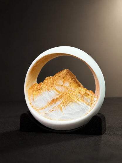 Sunrise White Peaks car vent gift set