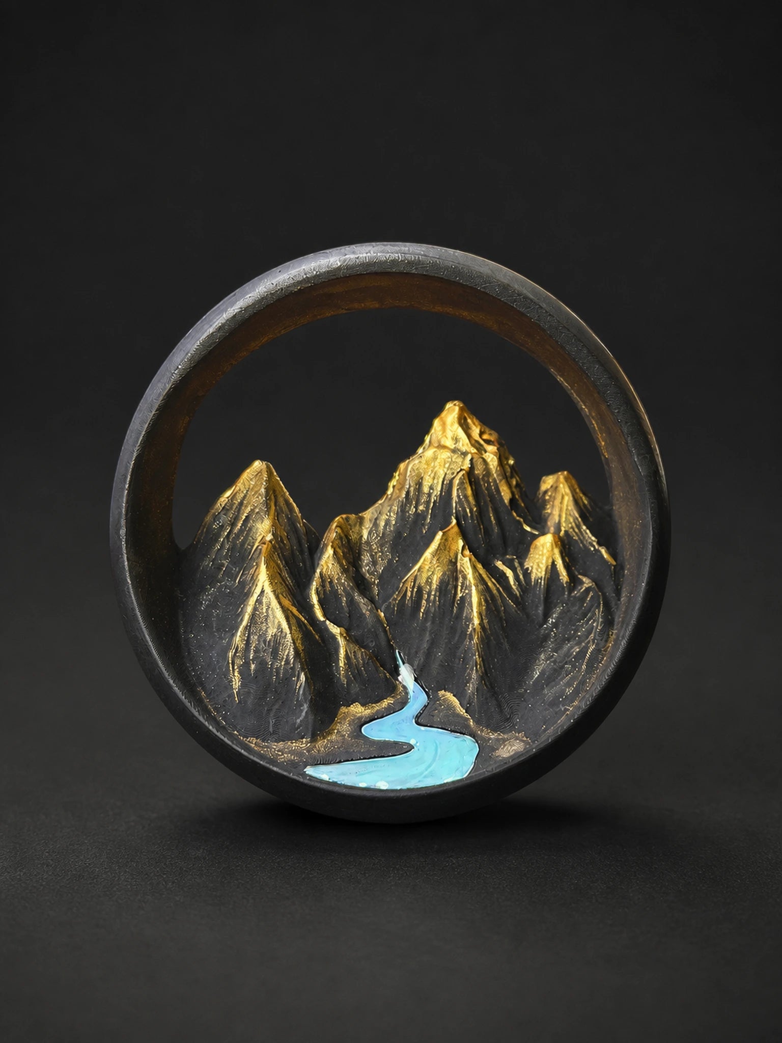 Ink Mountain Stream car vent gift set