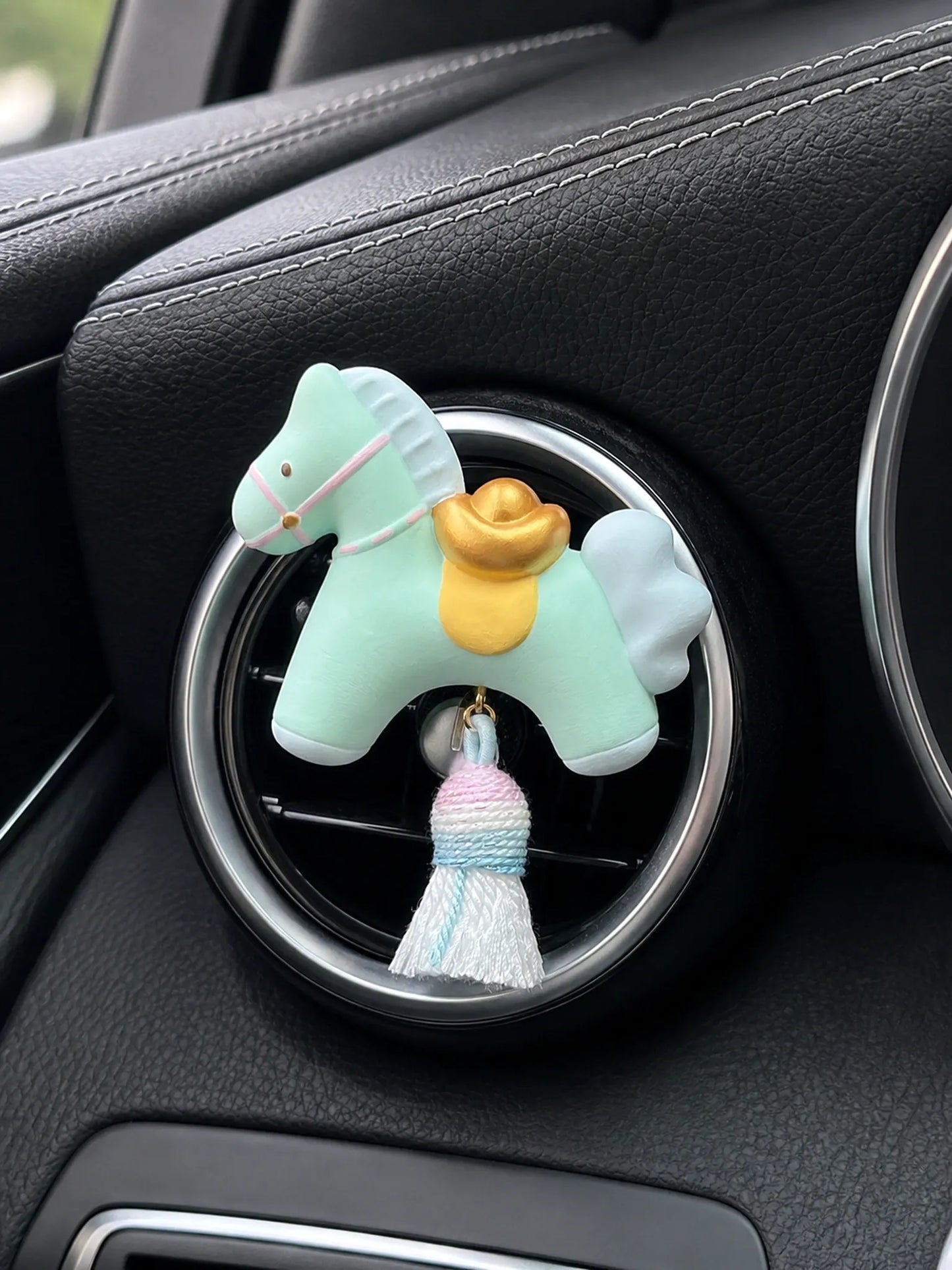 Lucky Horse Car Vent Diffuser - material detail image