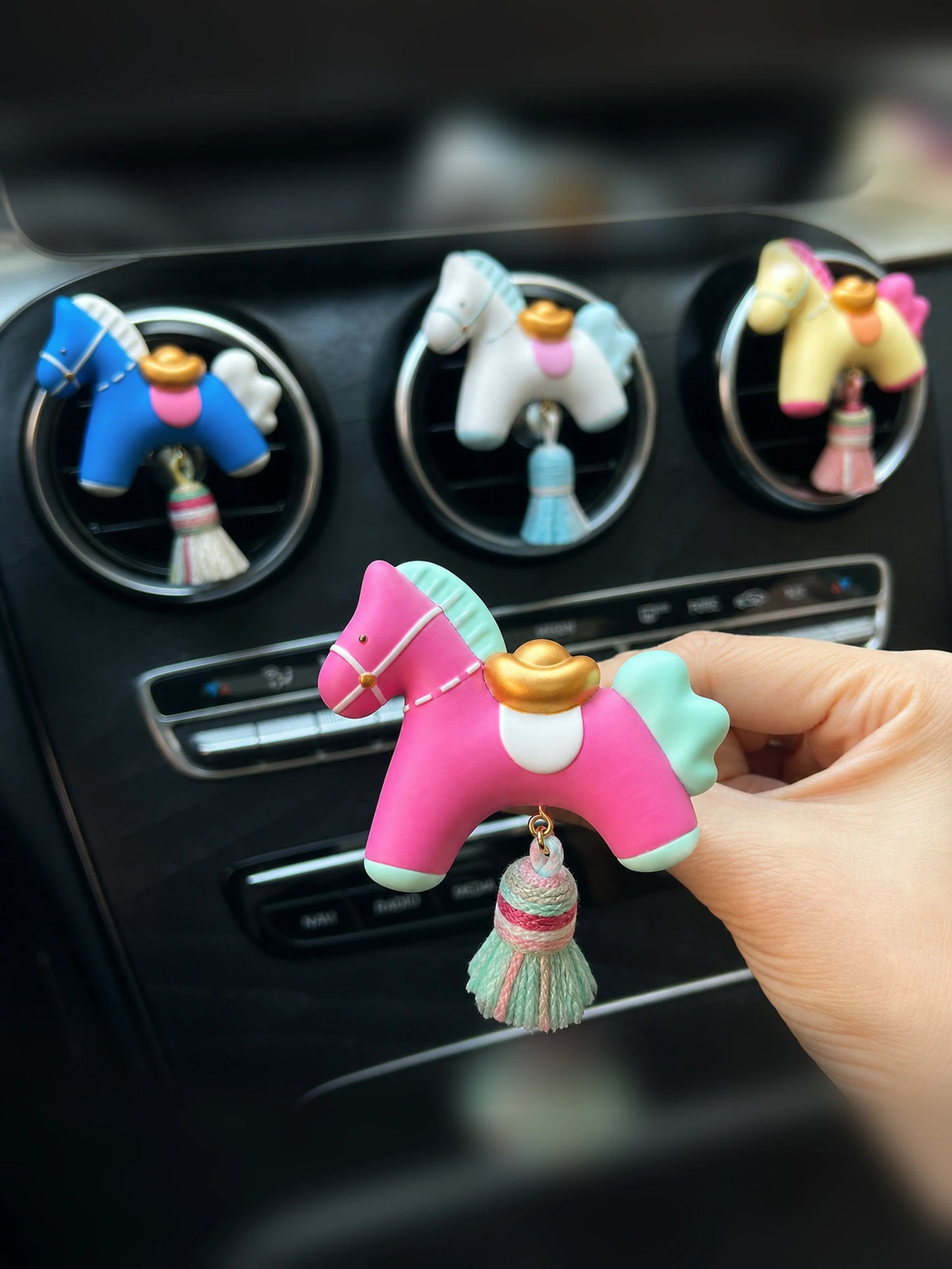Lucky Horse Car Vent Diffuser - style collection image