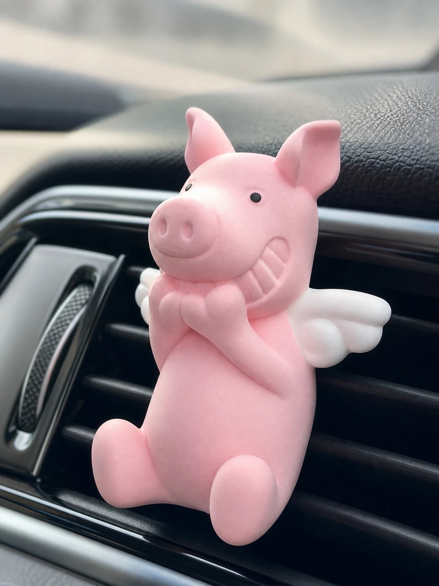 Wish Pig sculpted figure and vent placement detail