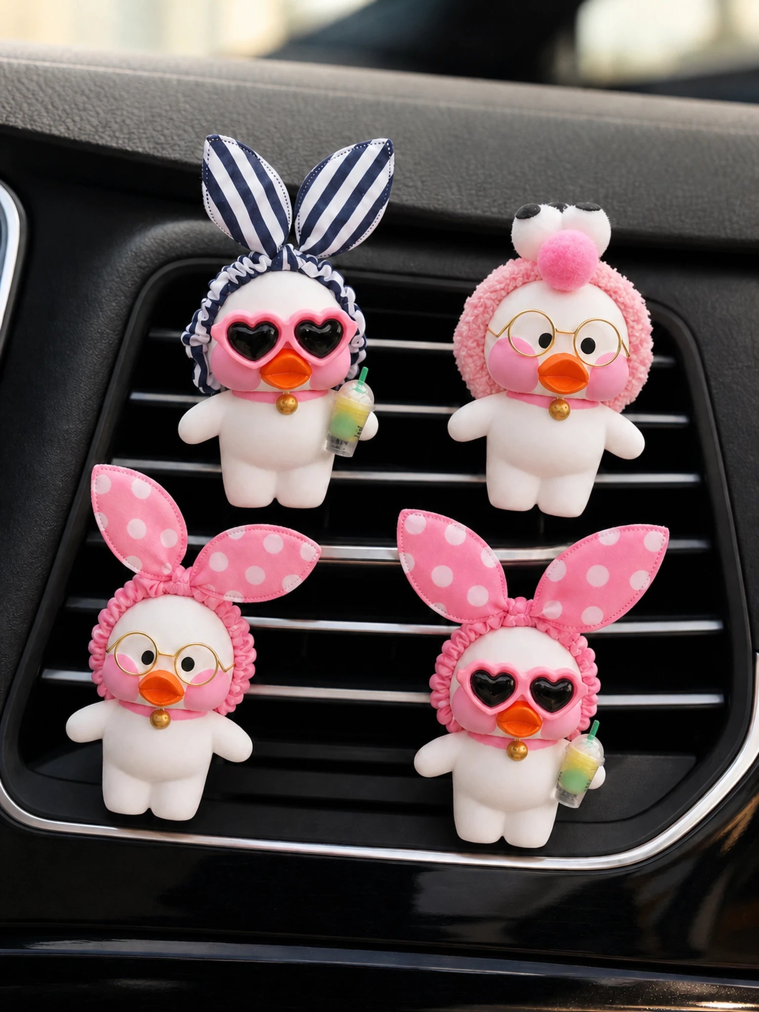 Blush Duck Car Vent Diffuser selected style lineup