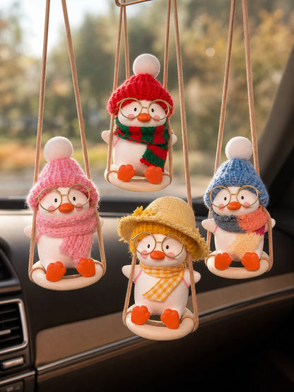 Swing Duck Hanging Car Charm selected style lineup