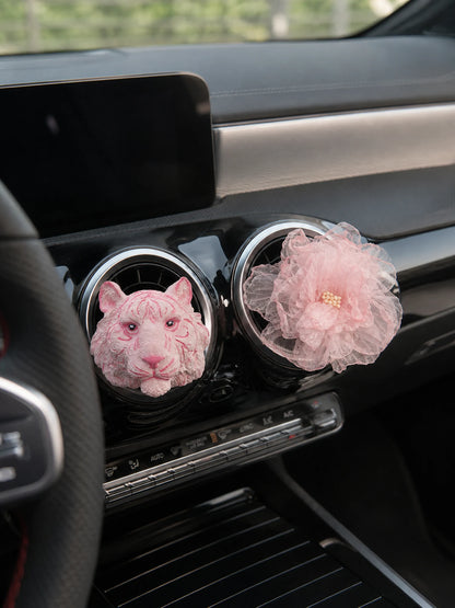 Blush Tiger and Rose styles installed on separate Mercedes-Benz vents