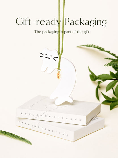 Cat air freshener gift ready packaging