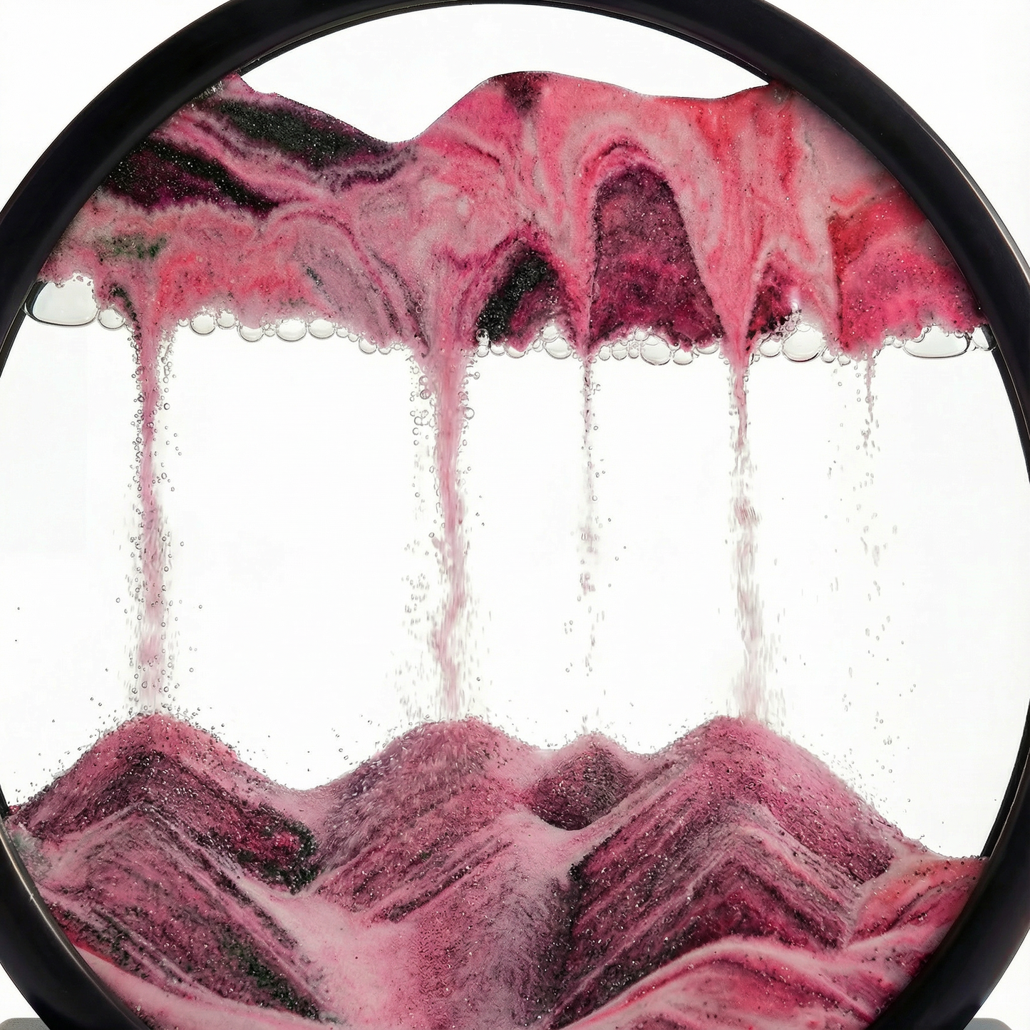 Crimson Whisper · Art Hourglass