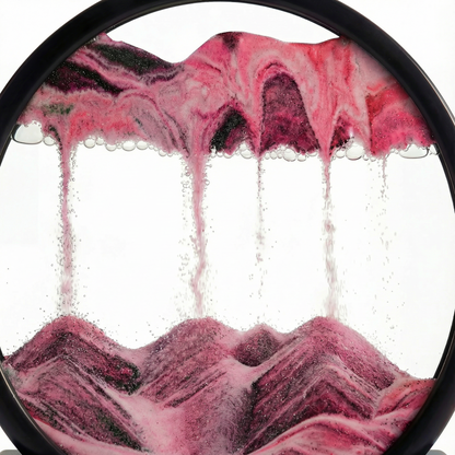 Crimson Whisper · Art Hourglass