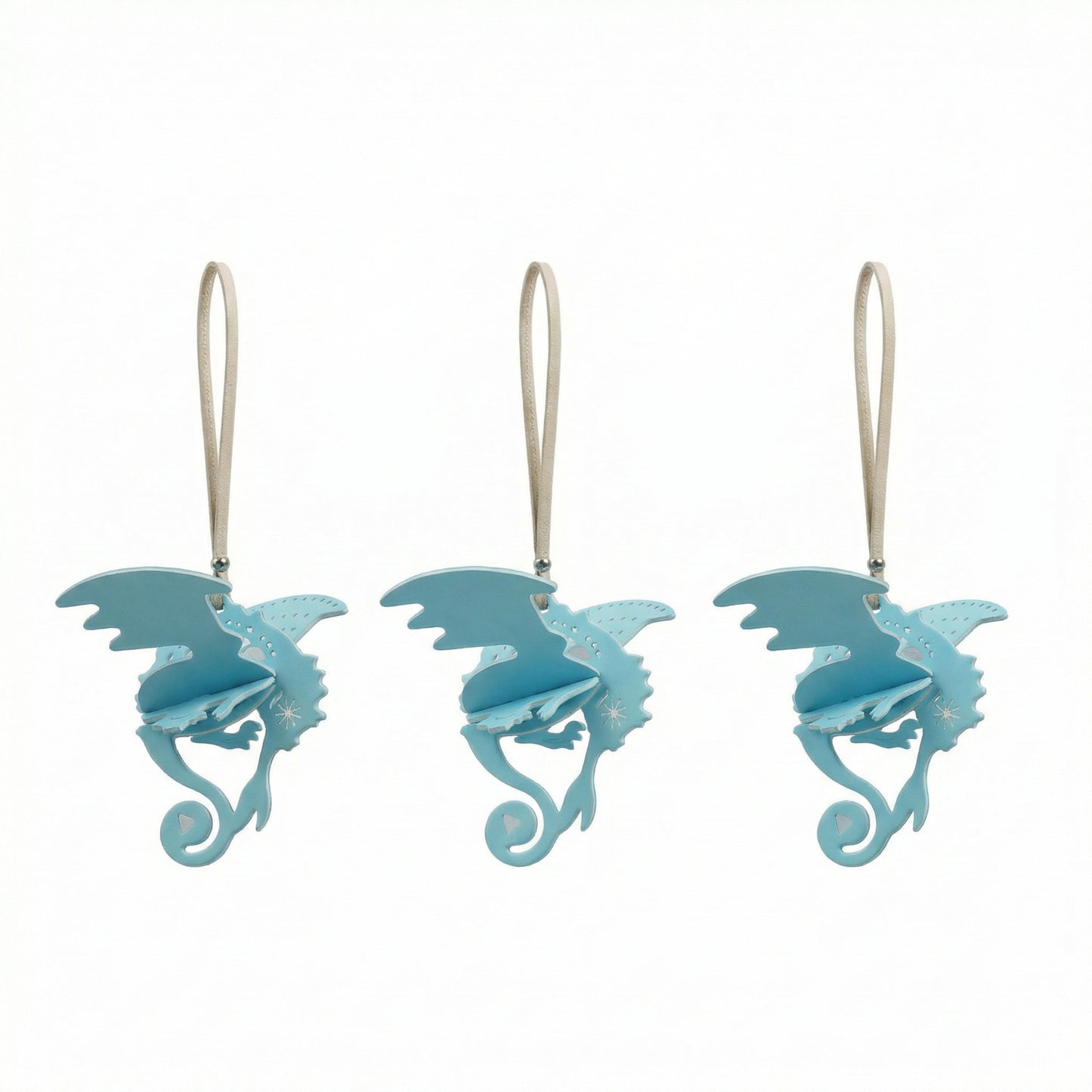 Dragon fragrance charm hanging as decorative car scent