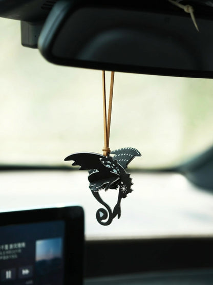 Dragon decorative scent charm for car closet and small spaces