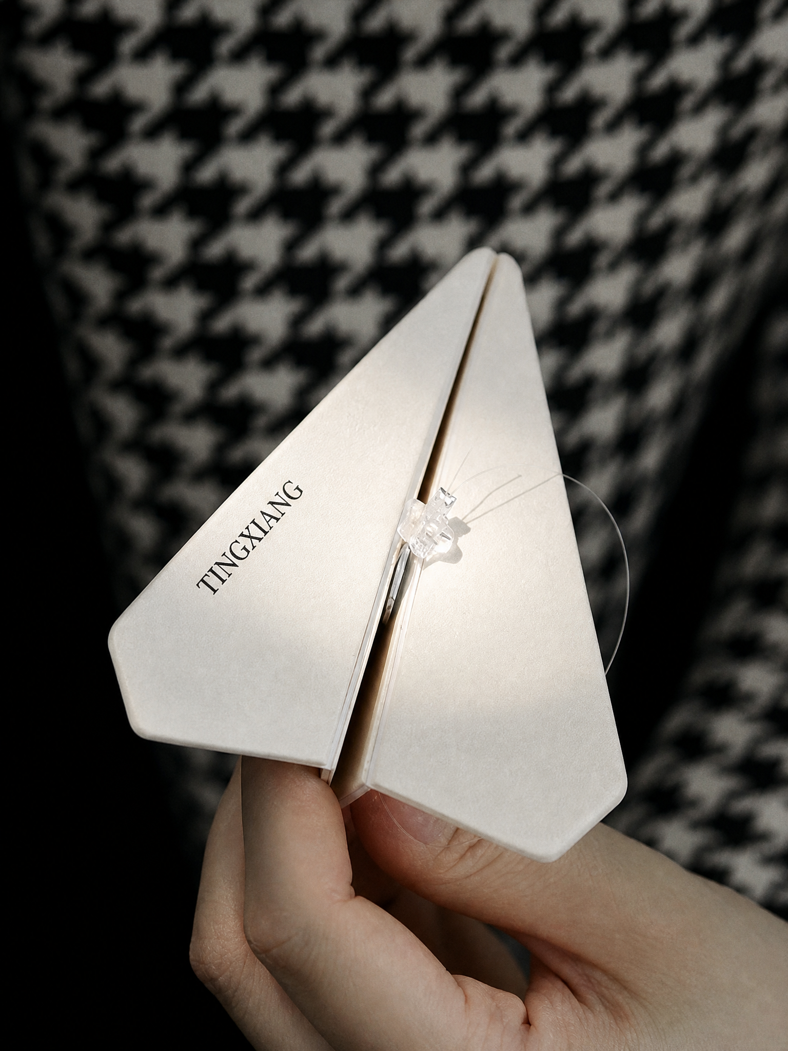 Premium paper material air freshener product shot