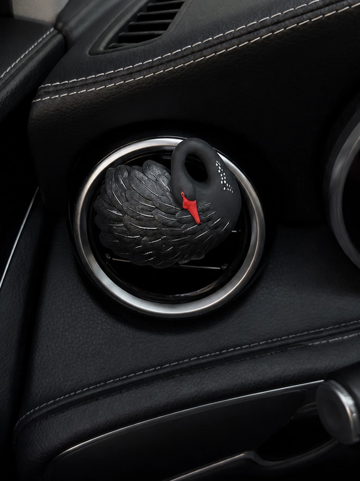 Black Swan shown from a second passenger-side installed angle