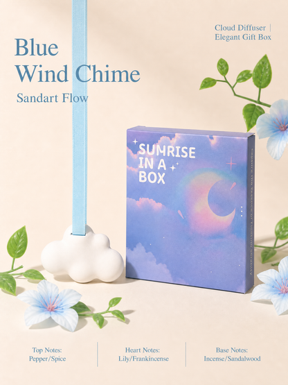 Blue Wind Chime scented cloud gypsum air freshener product card