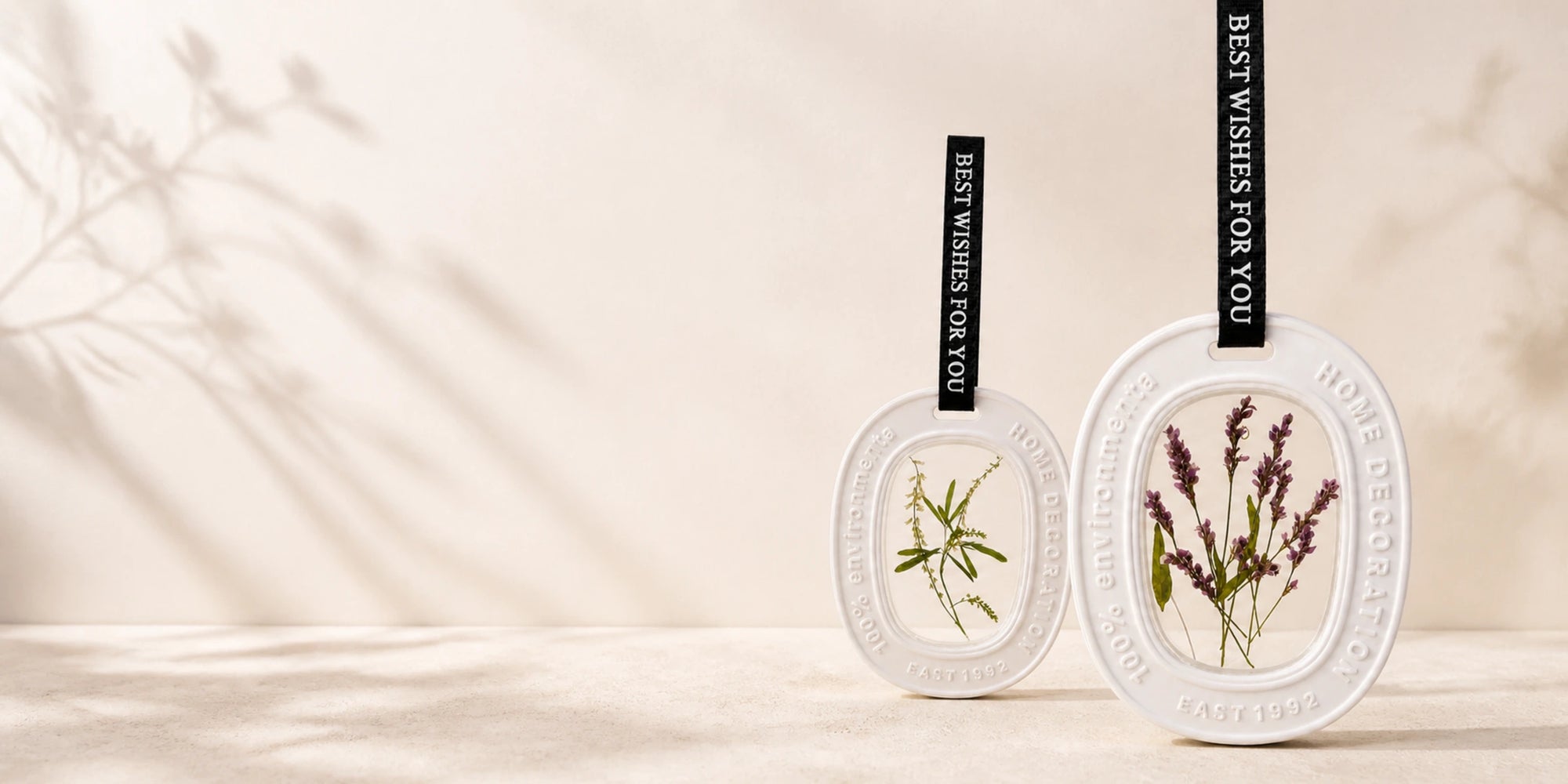 Everlasting Botanical Window car charm editorial banner