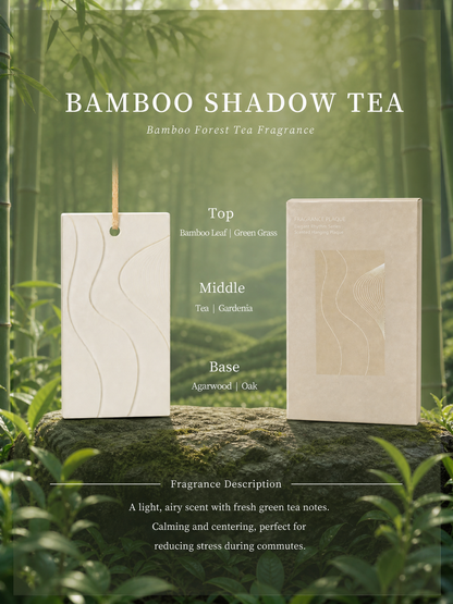 Bamboo Shadow Tea green tea scented natural gypsum diffuser