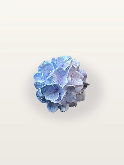 Blue Lilac Hydrangea Bloom car vent ornament