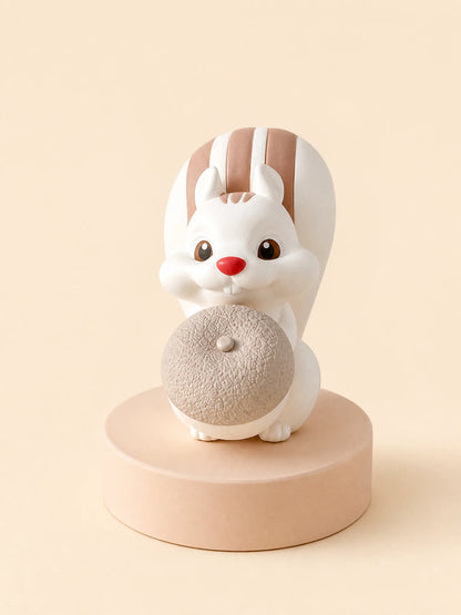 Milk coffee color chubby squirrel natural gypsum diffuser
