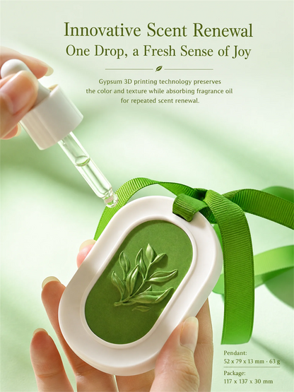 Multiple tea scented gypsum diffusers gift set display