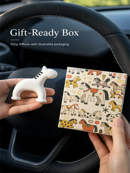 Pony car vent diffuser beautiful gift ready packaging