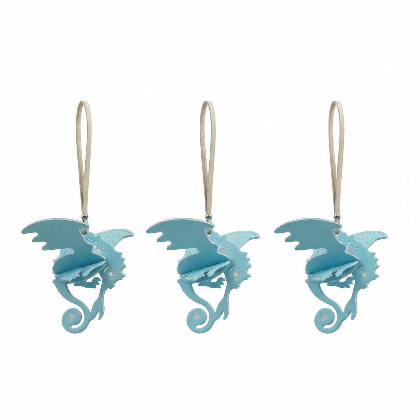 Dragon fragrance charm hanging as decorative car scent