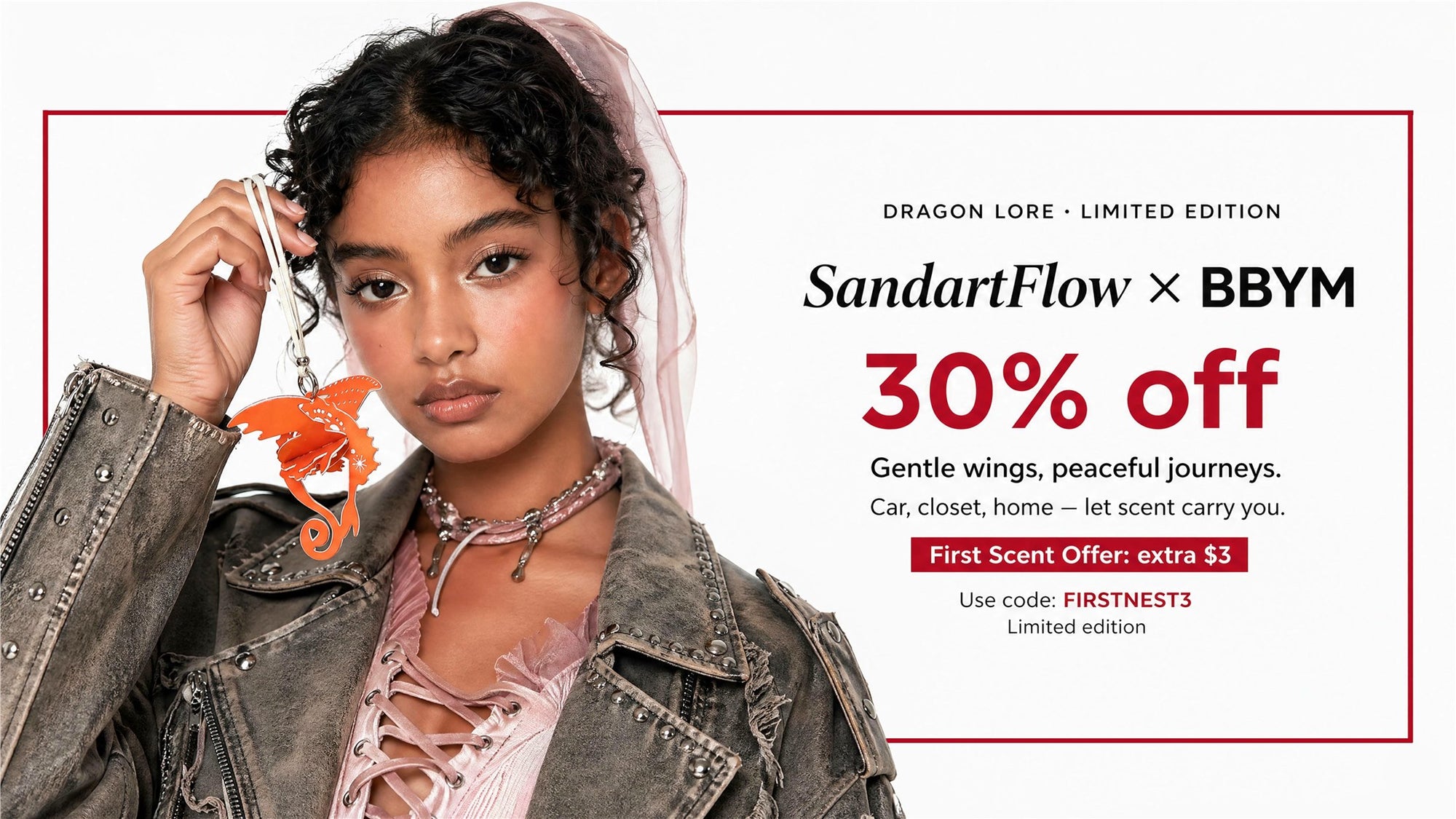 SandartFlow fragrance charm lifestyle display