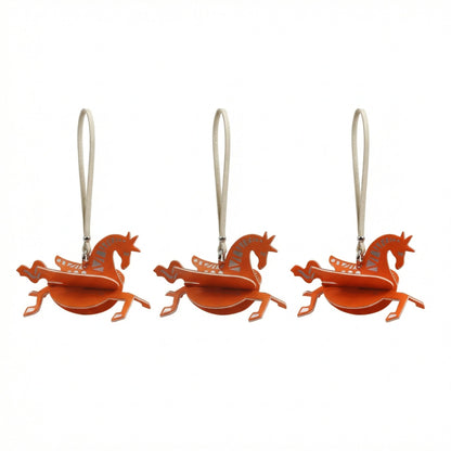 Decorative horse scent charm for wardrobe bag and bedside