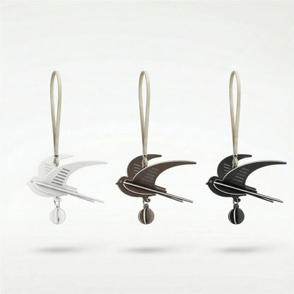 Swallow fragrance charm hanging as decorative small-space scent