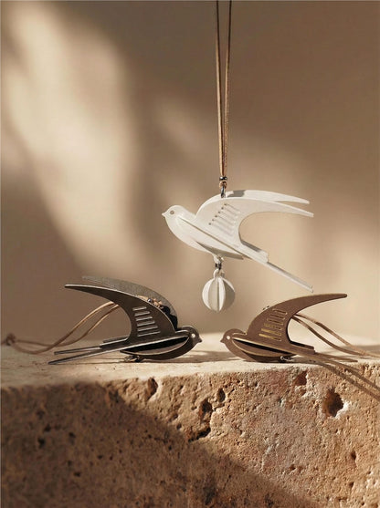 Swallow decorative fragrance charm for car closet and home