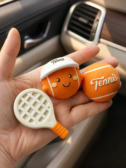 Tennis Club trio styled as the focal point in a refined vehicle interior