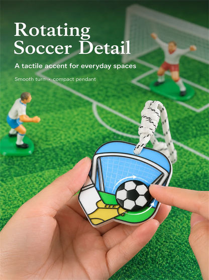 Soccer car air freshener rotating football diffuser by Sandart Flow - image 2