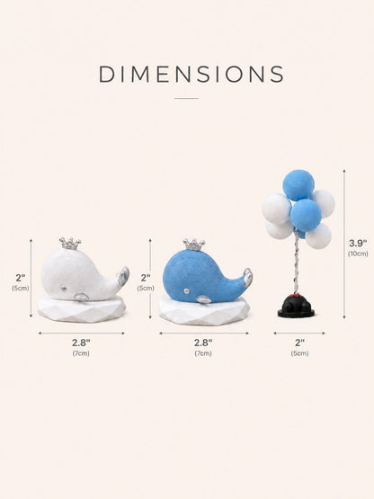 Whale diffuser exact dimensions in inches for US market